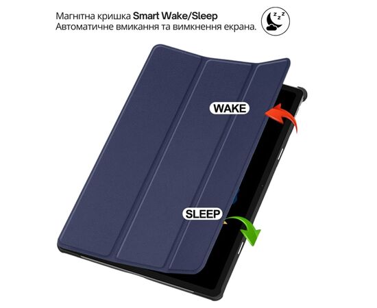 Чохол до планшета BeCover Smart Case Lenovo Idea Tab Plus 12.1" Deep Blue (715079), зображення 6