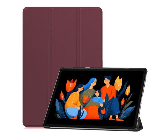 Чохол до планшета BeCover Smart Case Lenovo Idea Tab Plus 12.1" Red Wine (715085), зображення 2