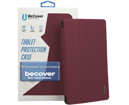 Чохол до планшета BeCover Smart Case Lenovo Idea Tab Plus 12.1" Red Wine (715085), зображення 7