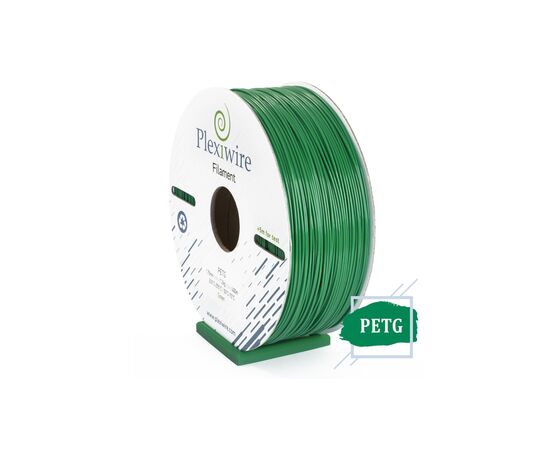 Пластик для 3D-принтера Plexiwire PETG 1.75mm 1.2kg/400m green (PETG-806400)