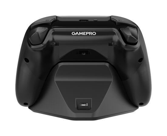 Геймпад GamePro із зарядною станцією 2.4G/BT 5.1/USB (Switch/PS/PC/iOS/Android) RGB Black (GPS20BDOC), изображение 3