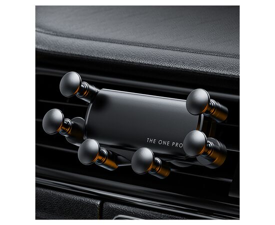 Универсальный автодержатель Essager Tourist Gravity Car Mount Phone Holder Black (EZJZL-TR01), изображение 2