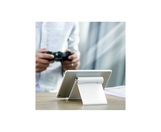 Подставка для планшета и телефона LP106 Adjustable Portable Stand Multi-Angle White Ugreen (30285), изображение 5