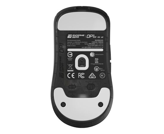 Мышка Endgame Gear OP1 4k v2 Wireless Transparent black (PGW-EG-MOU-073), изображение 10