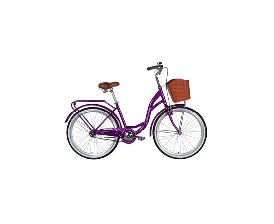 Велосипед Dorozhnik 26" AQUAMARINE BH рама-17" ST 2025 бузковий (OPS-D-26-327)