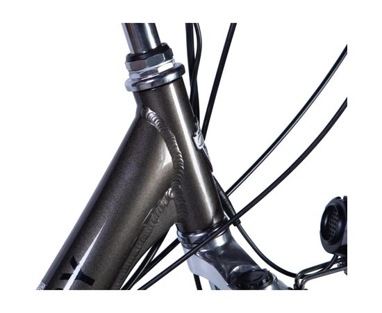 Электровелосипед Dorozhnik 26" eRUBY DD FR рама-17" 36B 13А*г 500Вт 2026 мокрий асфальт (ELB-D-26-300), изображение 2