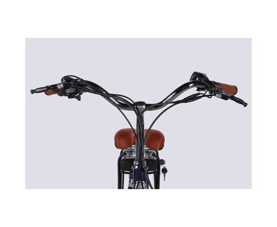 Електровелосипед Dorozhnik 26" eRUBY DD FR рама-17" 36B 13А*г 500Вт 2026 темно-синій (ELB-D-26-299), зображення 5