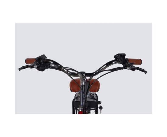 Электровелосипед Dorozhnik 26" eRUBY DD FR рама-17" 48B 15А*г 500Вт 2026 бордовий (ELB-D-26-304), изображение 6