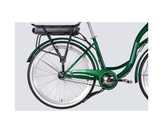 Электровелосипед Dorozhnik 26" eAQUAMARINE BH рама-17" 36B 13А*г 500Вт 2026 зелений (ELB-D-26-317), изображение 5