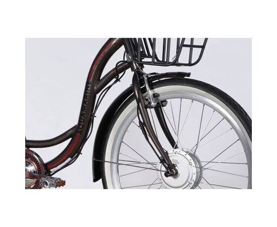 Электровелосипед Dorozhnik 26" eAQUAMARINE BH рама-17" 36B 13А*г 500Вт 2026 сірий (ELB-D-26-316), изображение 4