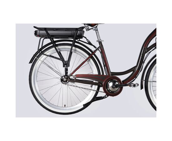 Электровелосипед Dorozhnik 26" eAQUAMARINE BH рама-17" 36B 13А*г 500Вт 2026 сірий (ELB-D-26-316), изображение 5