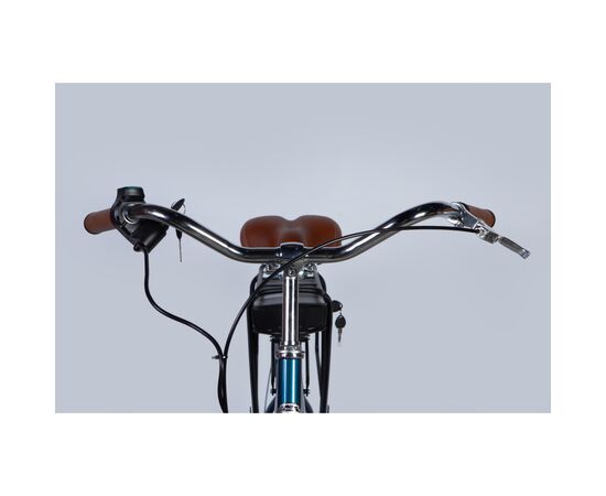 Электровелосипед Dorozhnik 26" eAQUAMARINE BH рама-17" 36B 13А*г 500Вт 2026 темно-синій (ELB-D-26-294), изображение 6