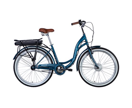 Электровелосипед Dorozhnik 26" eAQUAMARINE BH рама-17" 36B 13А*г 500Вт 2026 темно-синій (ELB-D-26-294)