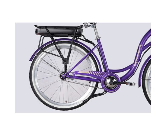 Электровелосипед Dorozhnik 26" eAQUAMARINE BH рама-17" 36B 13А*г 500Вт 2026 фіолетовий (ELB-D-26-295), изображение 5