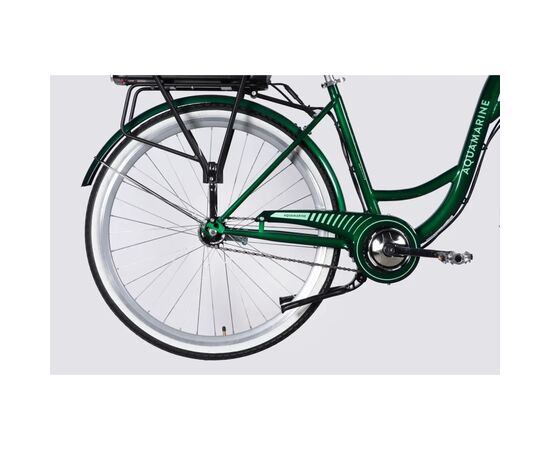 Электровелосипед Dorozhnik 28" eAQUAMARINE BH рама-19" 36B 13А*г 500Вт 2026 зелений (ELB-D-28-136), изображение 5
