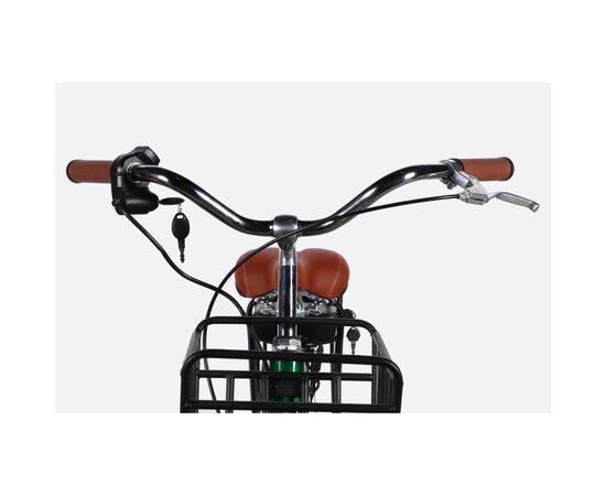 Электровелосипед Dorozhnik 28" eAQUAMARINE BH рама-19" 36B 13А*г 500Вт 2026 зелений (ELB-D-28-136), изображение 6