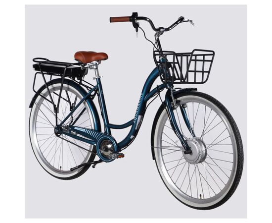 Електровелосипед Dorozhnik 28" eAQUAMARINE BH рама-19" 36B 13А*г 500Вт 2026 темно-синій (ELB-D-28-107), зображення 2