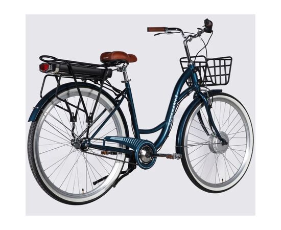 Електровелосипед Dorozhnik 28" eAQUAMARINE BH рама-19" 36B 13А*г 500Вт 2026 темно-синій (ELB-D-28-107), зображення 3
