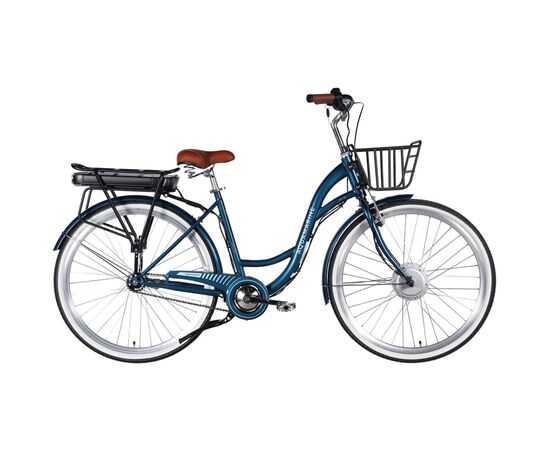 Електровелосипед Dorozhnik 28" eAQUAMARINE BH рама-19" 36B 13А*г 500Вт 2026 темно-синій (ELB-D-28-107)