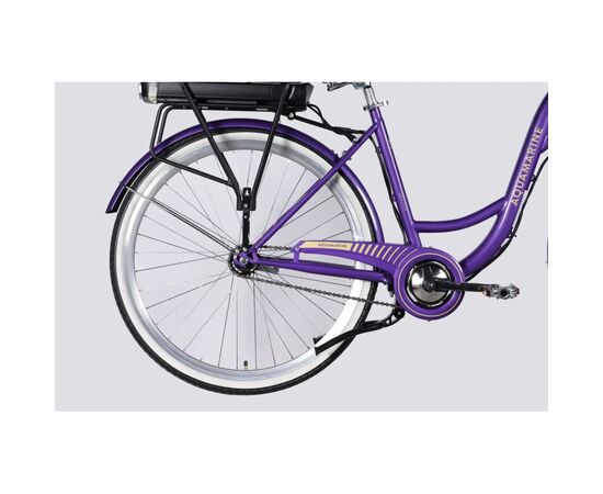 Електровелосипед Dorozhnik 28" eAQUAMARINE BH рама-19" 36B 13А*г 500Вт 2026 фіолетовий (ELB-D-28-108), зображення 5