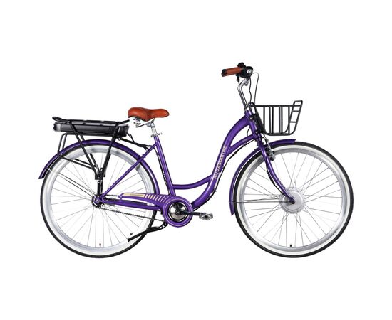 Електровелосипед Dorozhnik 28" eAQUAMARINE BH рама-19" 36B 13А*г 500Вт 2026 фіолетовий (ELB-D-28-108)