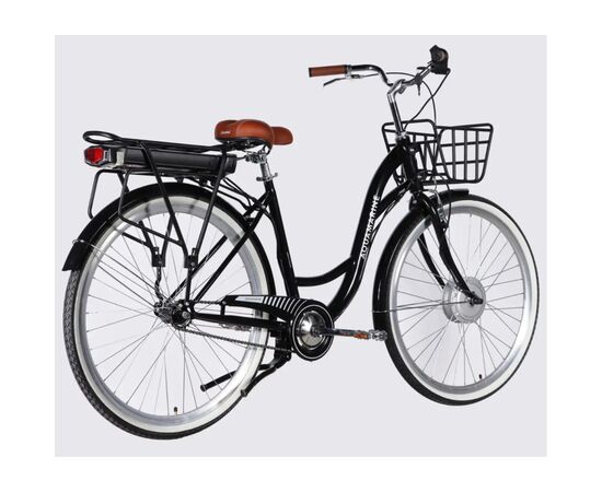 Электровелосипед Dorozhnik 28" eAQUAMARINE BH рама-19" 36B 13А*г 500Вт 2026 чорний (ELB-D-28-109), изображение 3