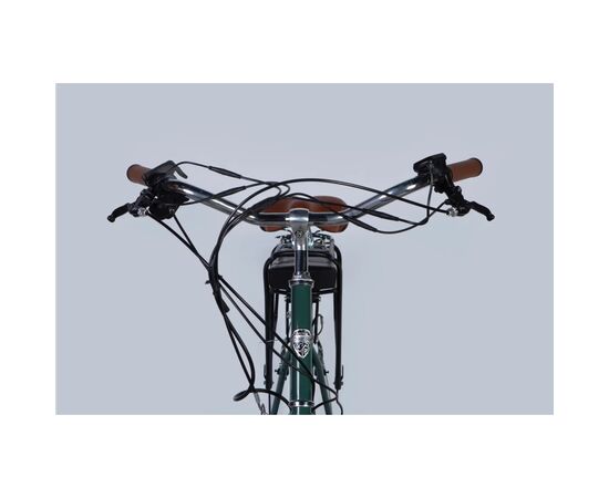 Электровелосипед Dorozhnik 28" eRETRO Vbr FR рама-19" 36B 13А*г 500Вт 2026 зелено-сірий (ELB-D-28-111), изображение 6