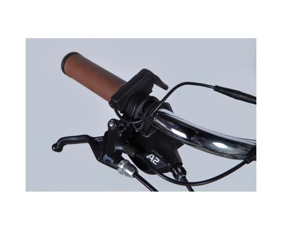 Электровелосипед Dorozhnik 28" eRETRO Vbr FR рама-19" 36B 13А*г 500Вт 2026 зелено-сірий (ELB-D-28-111), изображение 7