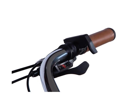 Электровелосипед Dorozhnik 28" eRETRO Vbr FR рама-19" 36B 13А*г 500Вт 2026 малиновий (ELB-D-28-112), изображение 3