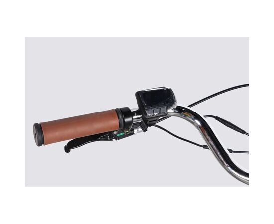 Электровелосипед Dorozhnik 28" eRETRO Vbr FR рама-19" 36B 13А*г 500Вт 2026 темно-зелений (ELB-D-28-110), изображение 7