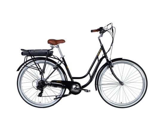 Электровелосипед Dorozhnik 28" eRETRO Vbr FR рама-19" 36B 13А*г 500Вт 2026 чорний (ELB-D-28-113)