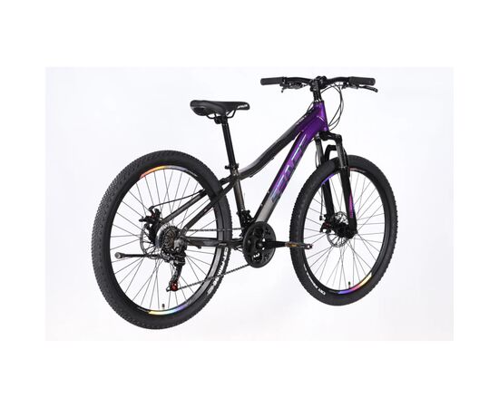 Велосипед Space 26" IZIDA DD FR рама-13" AL 2026 фіолетово-сріблястий (OPS-SP-26-100), изображение 5