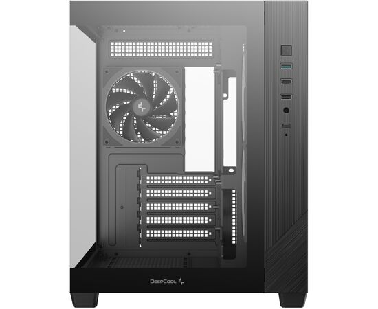 Корпус для ПК Deepcool CG330 3F Black (R-CG330-BKNGM3-G), изображение 3