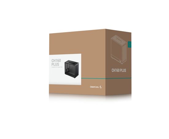 Корпус для ПК Deepcool CH160 Plus Black (R-CH160-BKNGM0-G), изображение 11