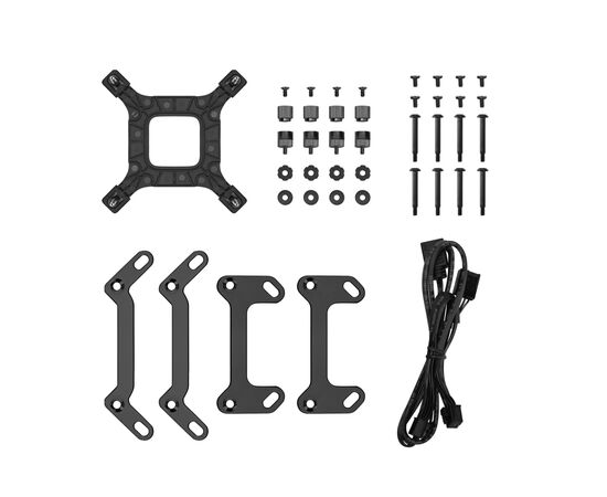 Система жидкостного охлаждения Deepcool LM240 Black (R-LM240-BKDMMC-1), изображение 5