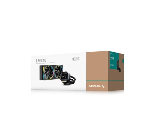 Система жидкостного охлаждения Deepcool LM240 Black (R-LM240-BKDMMC-1), изображение 6