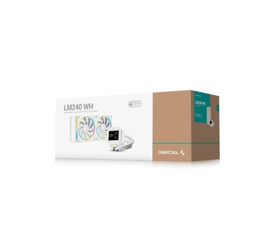 Система рідинного охолодження Deepcool LM240 WH (R-LM240-WHDMMC-1), зображення 6