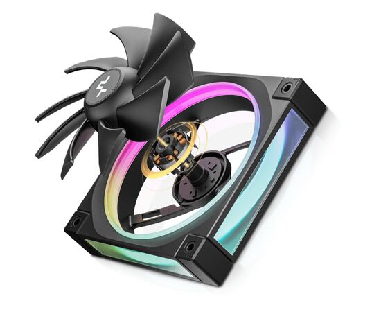 Система рідинного охолодження Deepcool LQ360 Ultra ARGB Black (R-LQ360-BKASMC-G-1), зображення 7