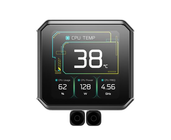 Система жидкостного охлаждения Deepcool Spartacus 360 Black (R-SPT360-BKDSMP-G-1), изображение 3