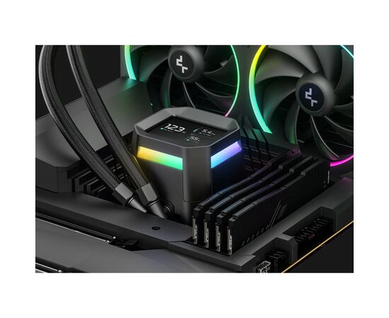 Система жидкостного охлаждения Deepcool LM360 Black (R-LM360-BKDMMC-1), изображение 9