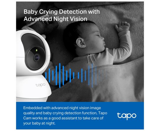 Камера відеоспостереження TP-Link TAPO-C200C, зображення 5