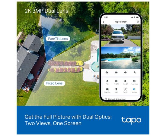 Камера видеонаблюдения TP-Link TAPO-C246D, изображение 2