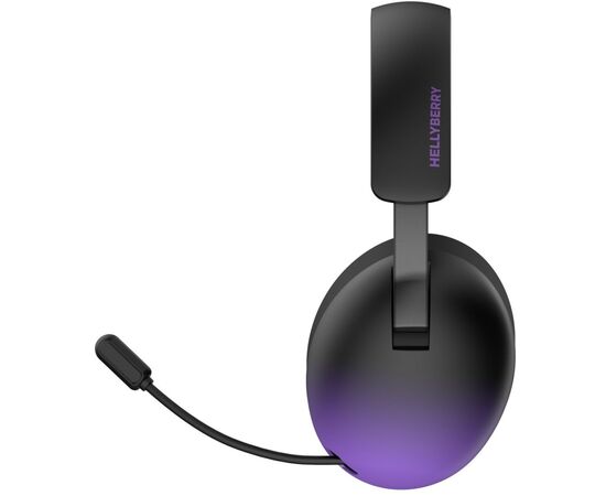 Наушники Hator Hellyberry HH30 PRO Wireless Black/Violet (HH30_PRO_wireless_BV), изображение 3