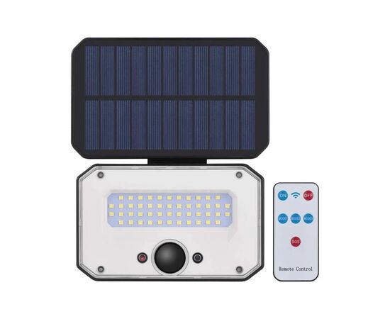 Прожектор EMOS сонячний світлодіодний 1500 лм IP54 4000K PIR (ZG132S), изображение 2