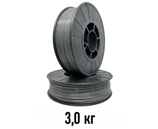 Пластик для 3D-принтера 3Dfilament PetG 1.75 мм 3,0 кг Gray (2100000009213)