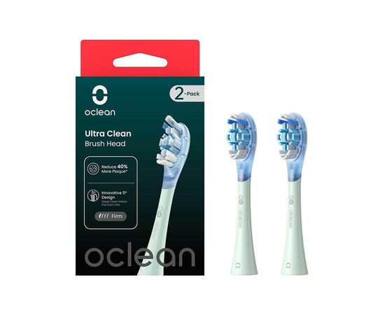 Насадка для зубной щетки Oclean UC01 G02 Ultra Clean Brush Head Green (2 шт) (6970810553512)