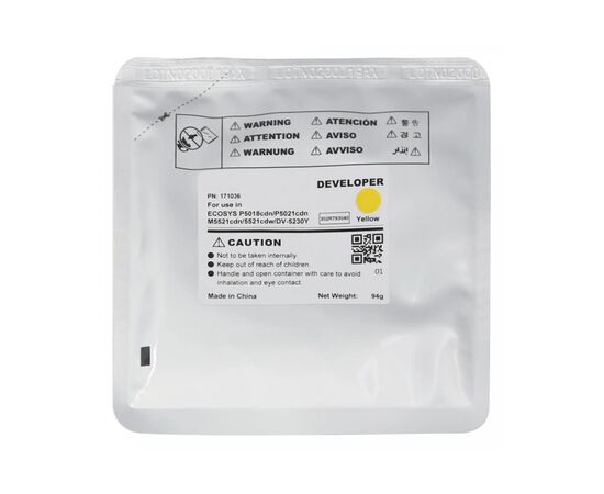 Девелопер Kyocera Ecosys P5021, DV-5230Y 94г, yellow, 302R793040 CET (CET171036)