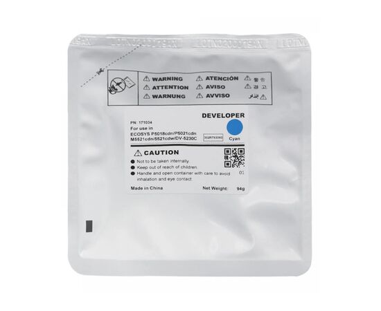 Девелопер Kyocera Ecosys P5021, DV-5230C 94г, cyan, 302R793060 CET (CET171034)
