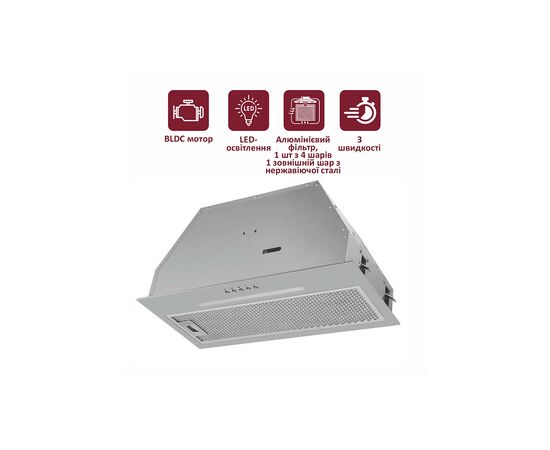 Вытяжка кухонная PRIME Technics PVBI 10065 SS