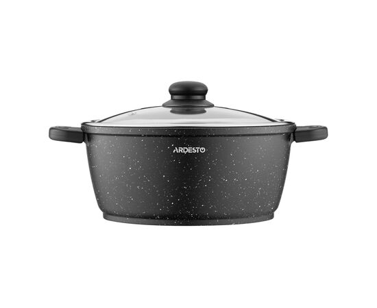 Набор посуды Ardesto Gemini Anzio, 6 предметів, чорний (AR1906AS), изображение 10